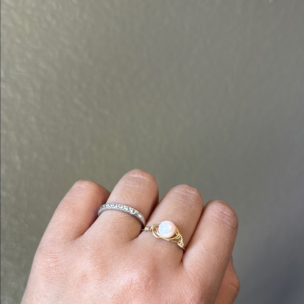 Handmade wire ring